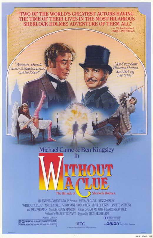 Without A Clue (1988) - Michael Caine  DVD