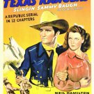 King Of The Texas Rangers (1941) : The Complete Serial  - Sammy Baugh (2 DVD Set)