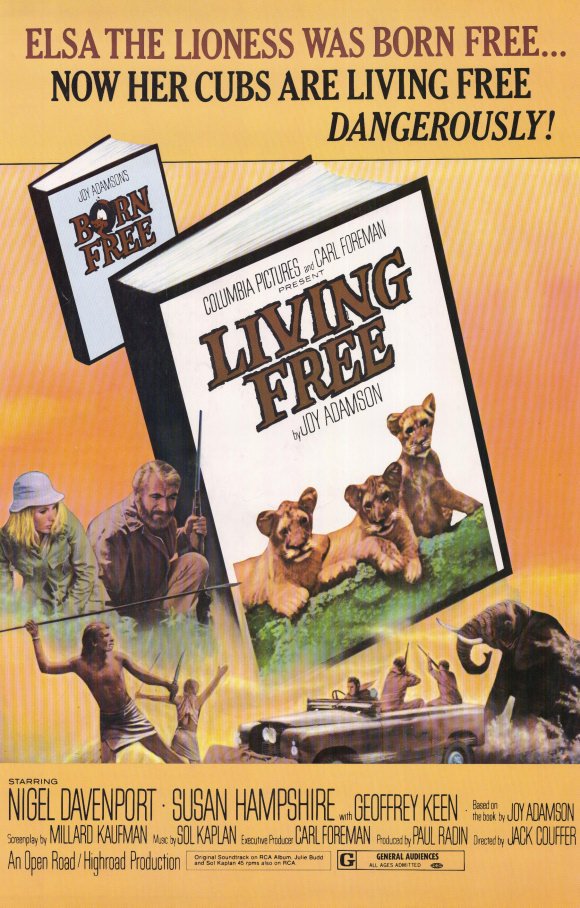 Living Free (1972) - Nigel Davenport  DVD