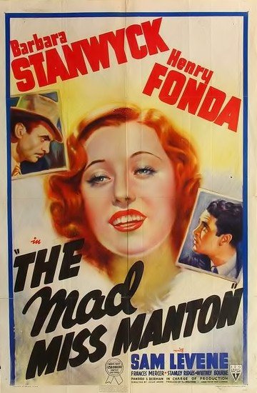 The Mad Miss Manton (1938) - Henry Fonda DVD