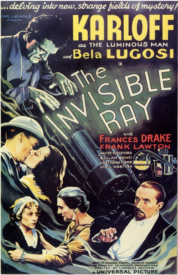 The Invisible Ray (1936) - Boris Karloff  DVD