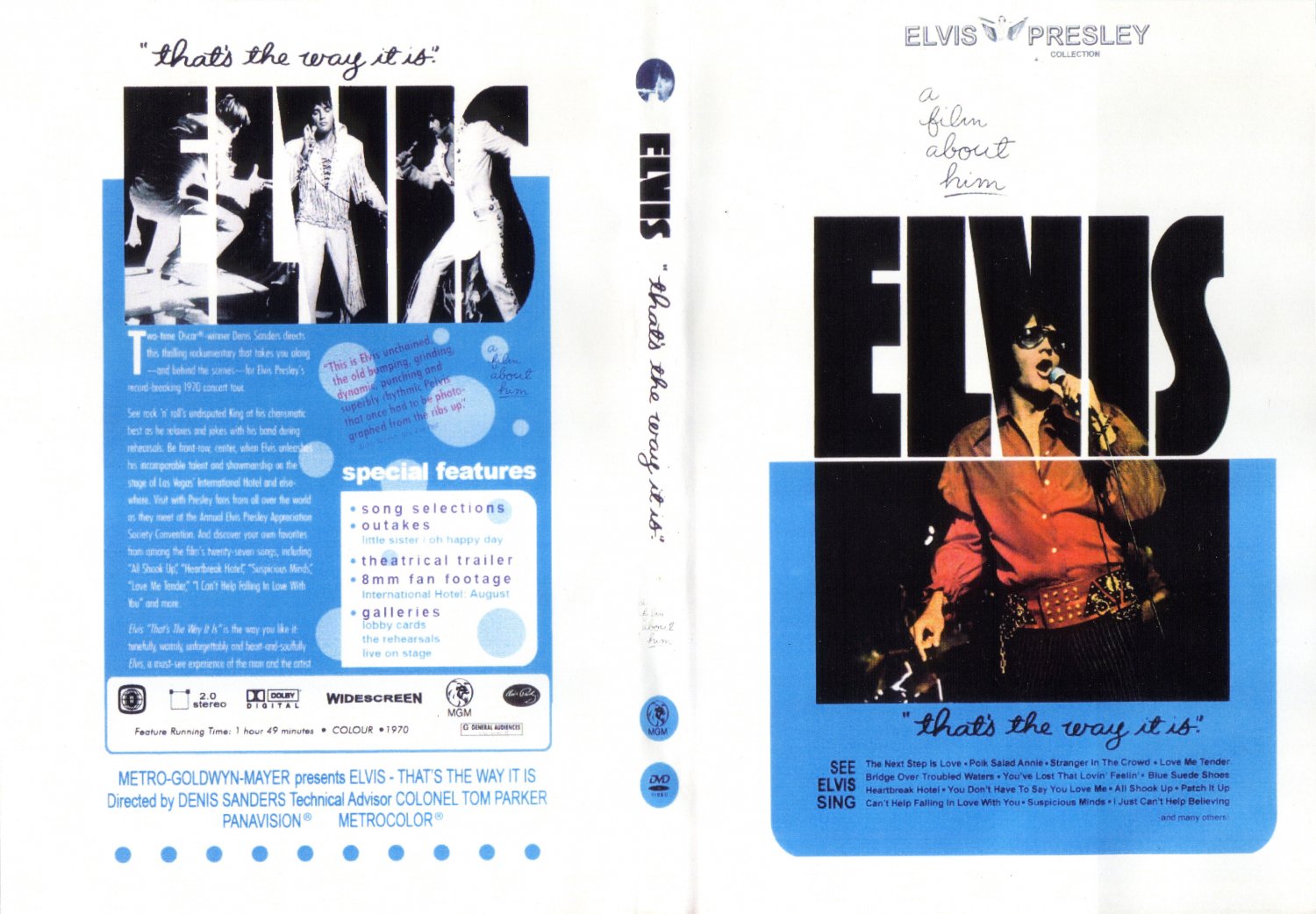 Elvis - That&Acirc;&acute;s The Way It Is (1970) - Fullscreen Version DVD