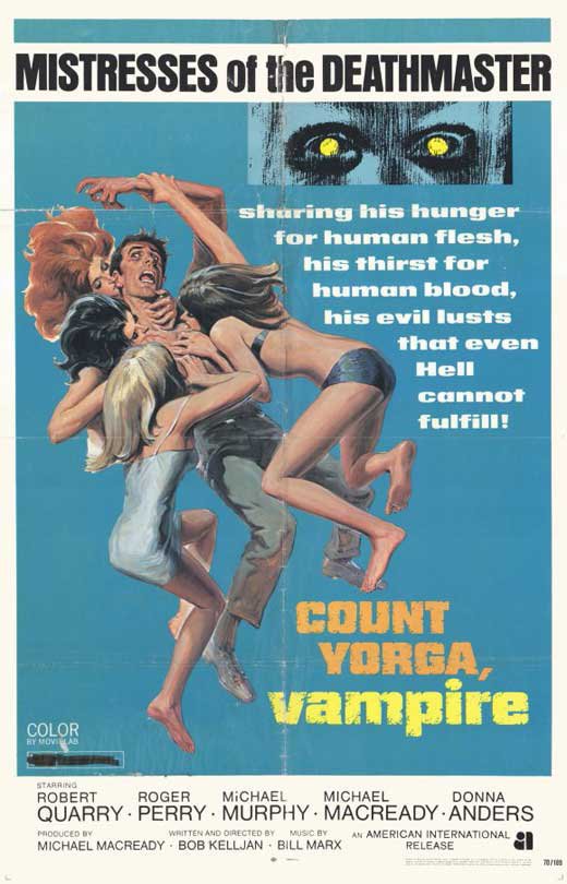 Count Yorga, Vampire (1970) - Robert Quarry DVD