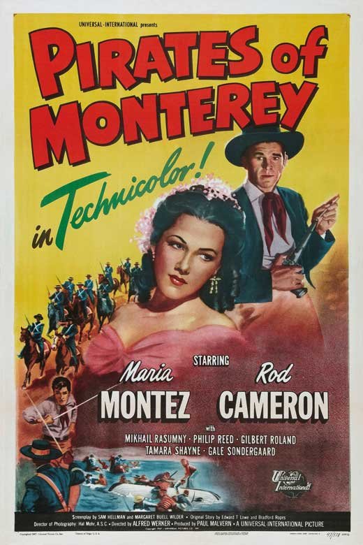 Pirates Of Monterey (1947) - Rod Cameron DVD