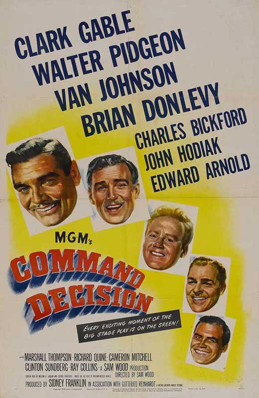 Command Decision (1948) - Clark Gable  DVD