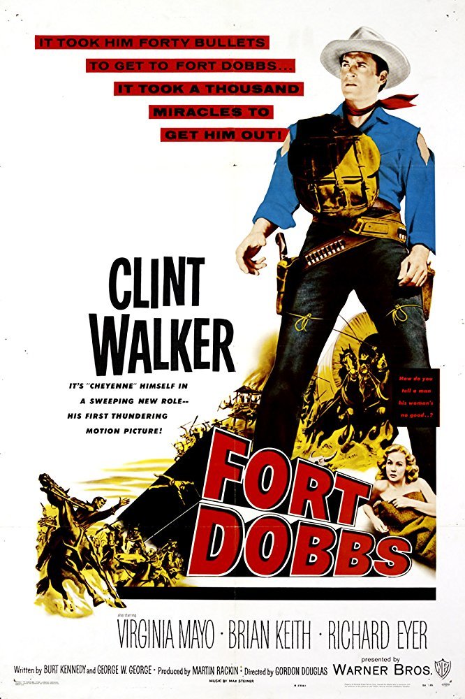 Fort Dobbs (1958) - Clint Walker  DVD