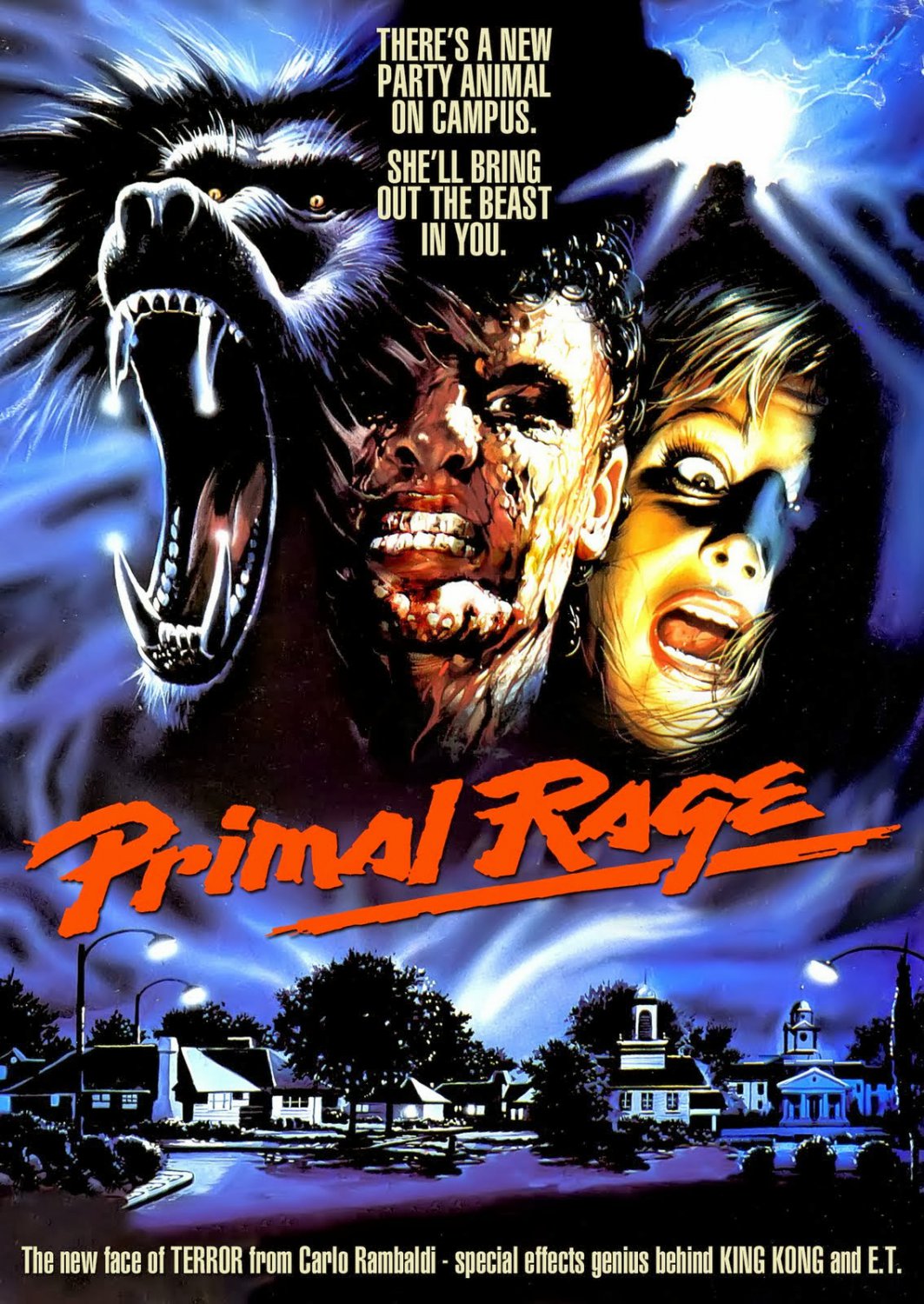 Primal Rage (1988) - Patrick Lowe DVD