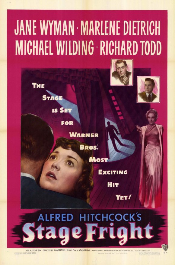 Stage Fright (1950) - Alfred Hitchcock  DVD