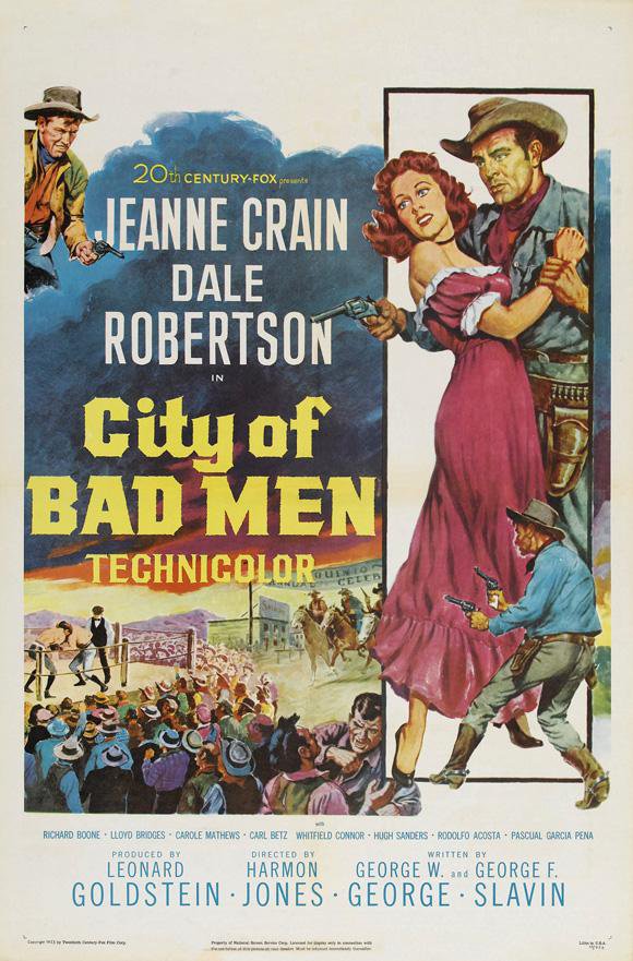 City Of Bad Men (1953) - Dale Robertson  DVD