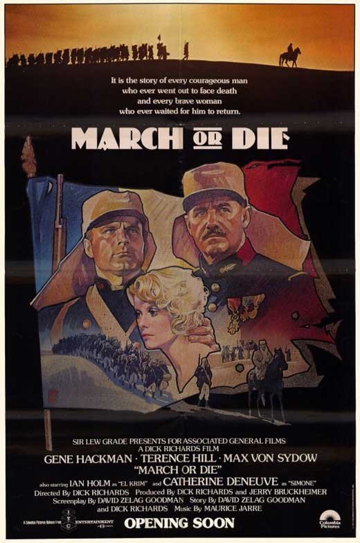 March Or Die (1977) - Gene Hackman  DVD