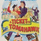 A Ticket To Tomahawk (1950) - Rory Calhoun  DVD
