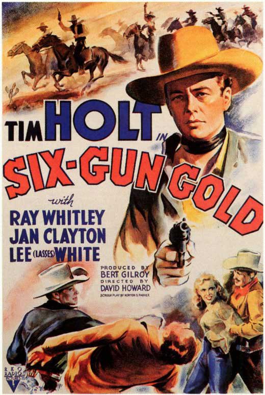 Six-Gun Gold (1941) - Tim Holt  DVD