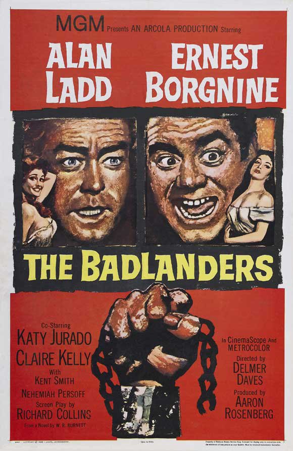 The Badlanders (1958) - Alan Ladd  DVD