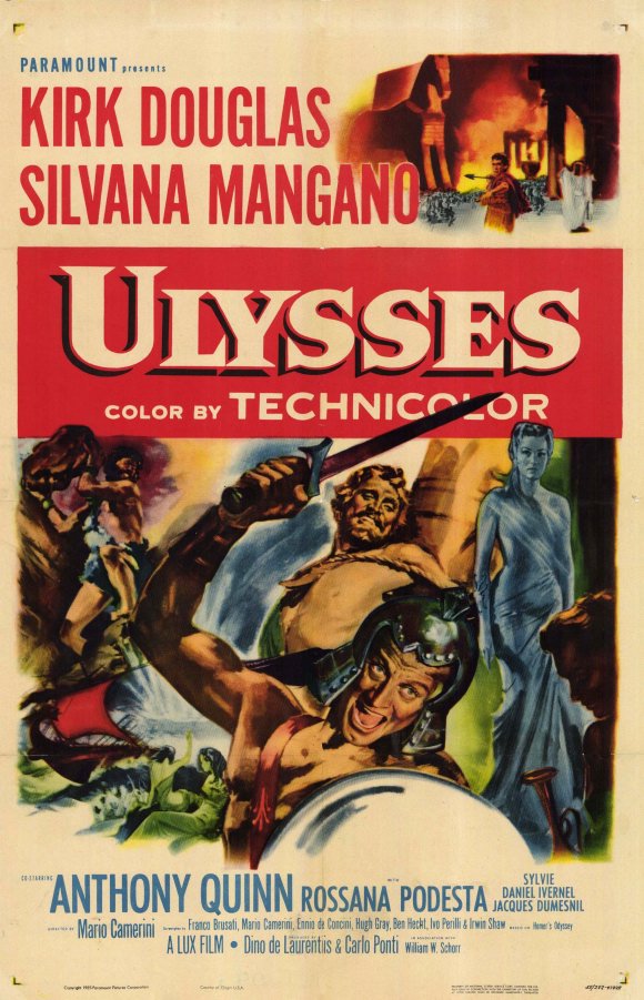 Ulysses (1954) - Kirk Douglas  DVD