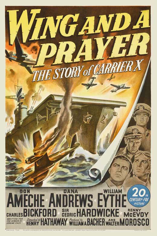 Wing And A Prayer (1944) - Don Ameche  DVD
