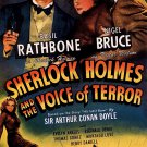 Sherlock Holmes : And The Voice Of Terror (1942) - Basil Rathbone  DVD