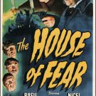 Sherlock Holmes : And The House Of Fear (1945) - Basil Rathbone  DVD