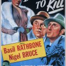 Sherlock Holmes : And The Secret Code (1946) - Basil Rathbone  DVD
