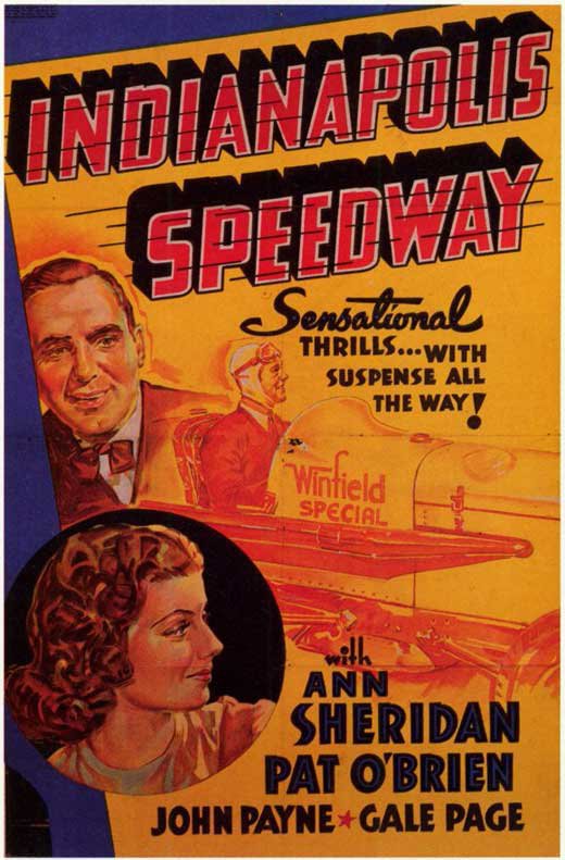 Indianapolis Speedway (1939) - John Payne  DVD