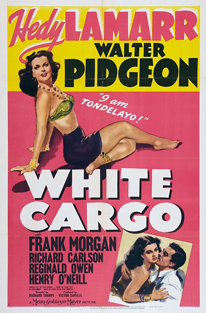 White Cargo (1942) - Hedy Lamarr DVD