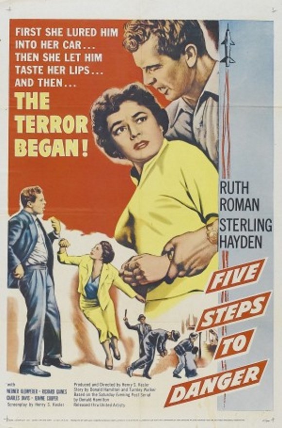 Five Steps To Danger (1957) - Sterling Hayden  DVD