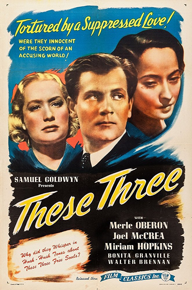 These Three (1936) - Joel McCrea  DVD