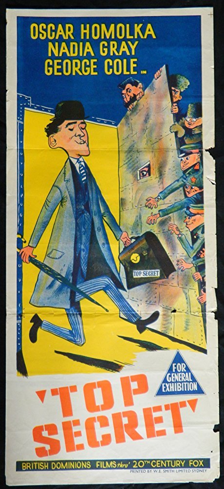 Top Secret (1952) - Oskar Homolka  DVD