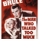 The Man Who Talked Too Much (1940) - George Brent  DVD
