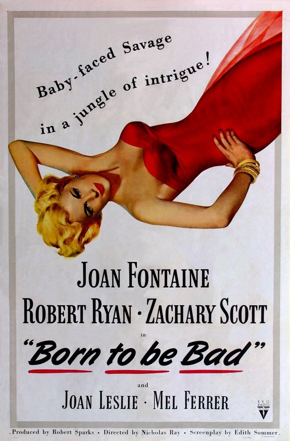Born To Be Bad (1950) - Robert Ryan  DVD