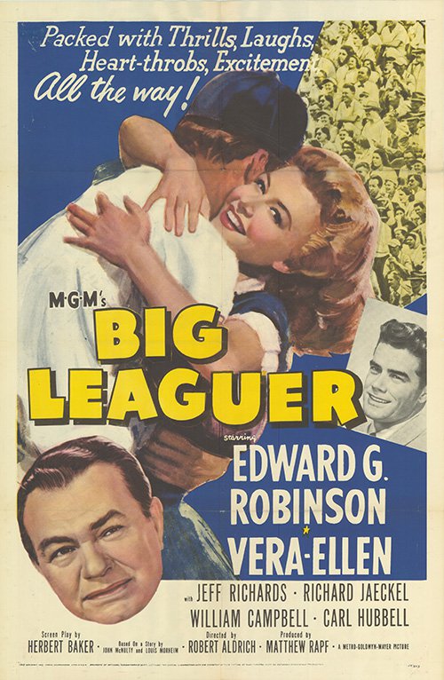 Big Leaguer (1953) - Edward G. Robinson  DVD