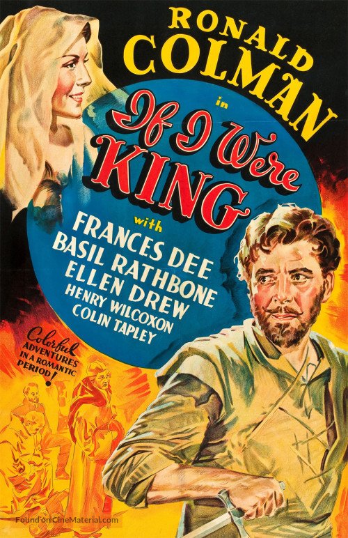 If I Were King (1938) - Basil Rathbone  DVD