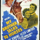 My Brother Talks To Horses (1947) - Peter Lawford  DVD