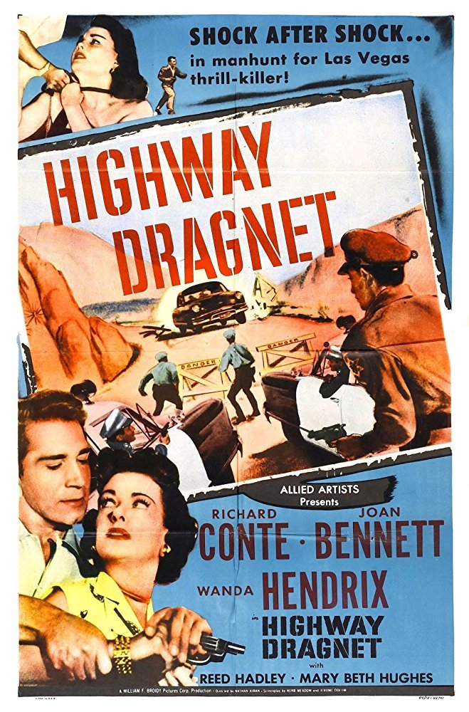 Highway Dragnet (1954) - Joan Bennett  DVD