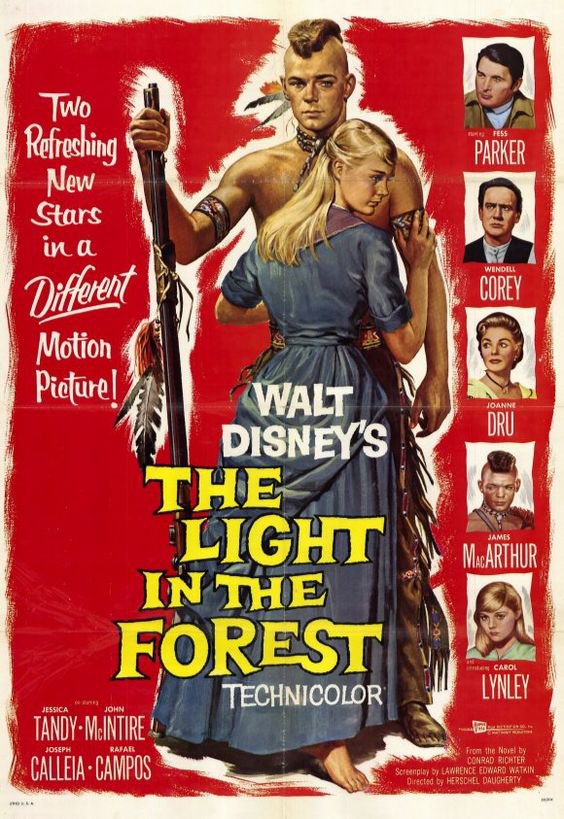 The Light In The Forest (1958) - Fess Parker  DVD