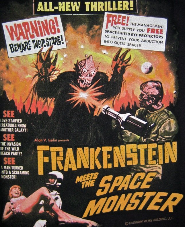 Frankenstein Meets The Space Monster (1965) - James Karen  DVD