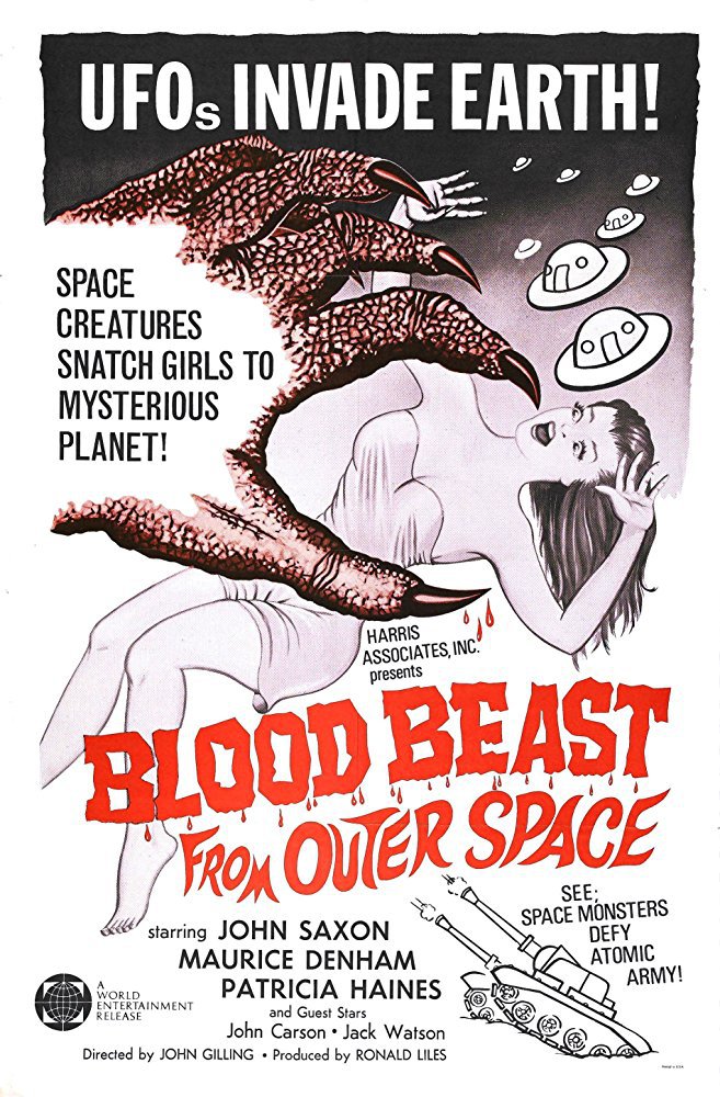 Night Caller AKA Blood Beast From Outer Space (1965) - John Saxon  DVD