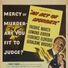 An Act Of Murder (1948) - Frederic March  DVD