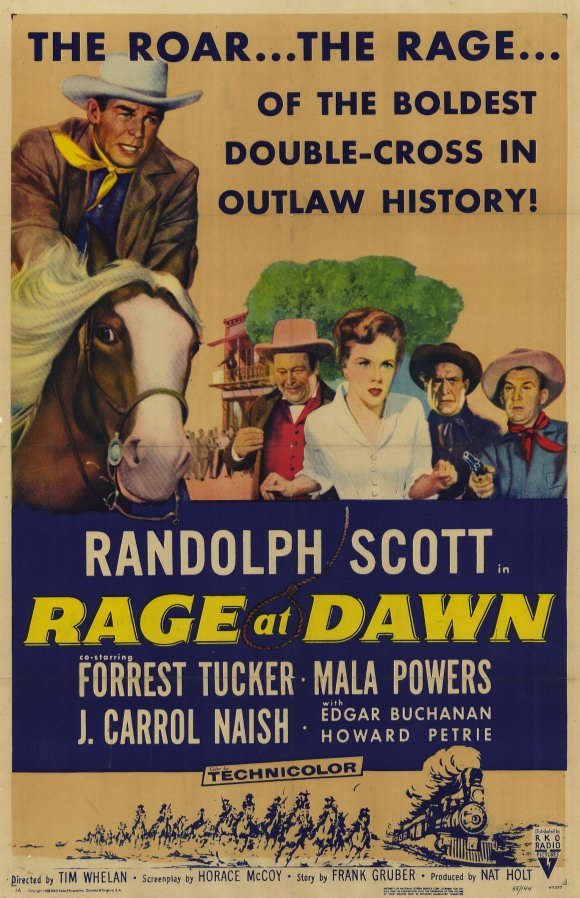Rage At Dawn (1955) - Randolph Scott  DVD