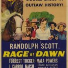 Rage At Dawn (1955) - Randolph Scott  DVD