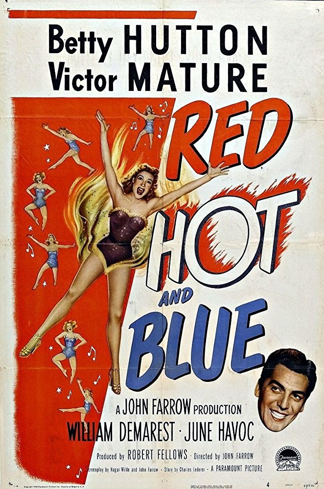 Red, Hot And Blue (1949) - Victor Mature DVD