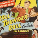 Red Ryder : Roll, Thunder, Roll (1949) - Jim Bannon  DVD