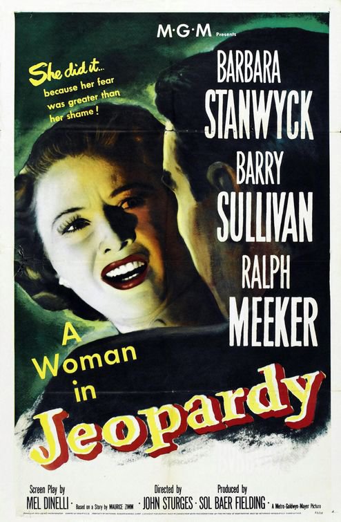 Jeopardy (1953) - Barbara Stanwyck DVD