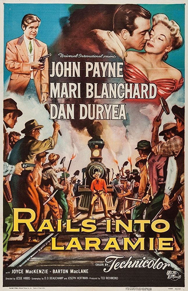Rails Into Laramie (1954) - John Payne  DVD