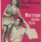 Marriage Italian Style (1964) - Sophia Loren  DVD
