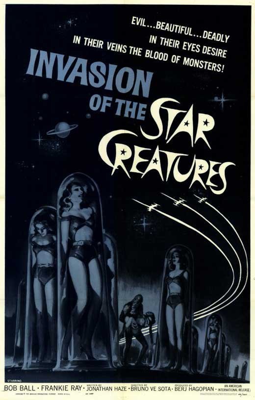 Invasion Of The Star Creatures (1962) - Robert Ball  DVD