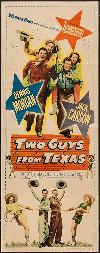 Two Guys From Texas (1948) - Jack Carson  DVD
