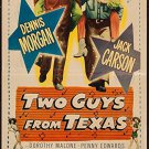Two Guys From Texas (1948) - Jack Carson  DVD