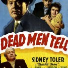 Charlie Chan : Dead Men Tell (1941) - Sidney Toler  DVD