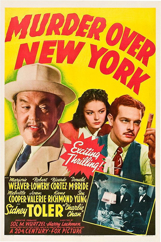 Charlie Chan : Murder Over New York (1940) - Sidney Toler Dvd