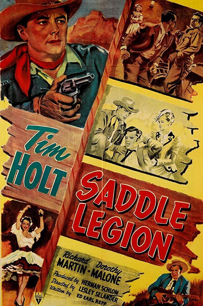 Saddle Legion (1951) - Tim Holt  DVD
